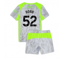 Manchester City Oscar Bobb #52 Koszulka Trzecia dzieci 2025-26 Krótki Rękaw (+ krótkie spodenki)